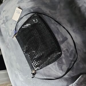 Vintage Whiting and Davis metal mesh crossbody